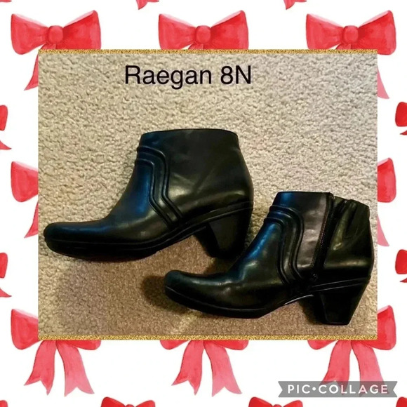 Raegan Leather Boots - Picture 1 of 5